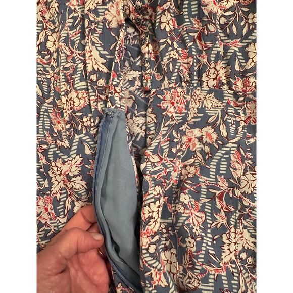 VERONICA BEARD $648 GARA FLORAL PLEATED MINIDRESS 2 - Picture 11 of 11